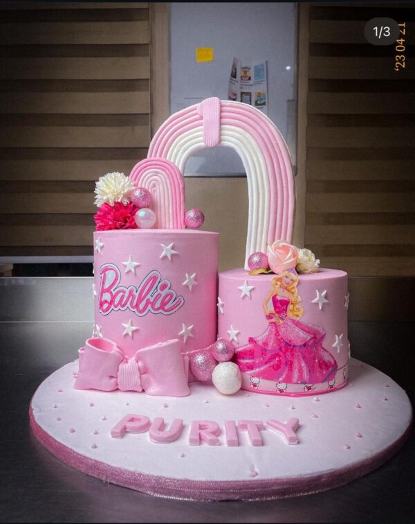 Barbie Twin Cake