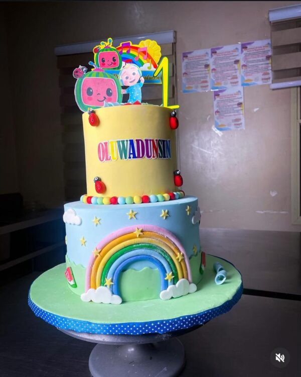 Cocomelon Themed Cake