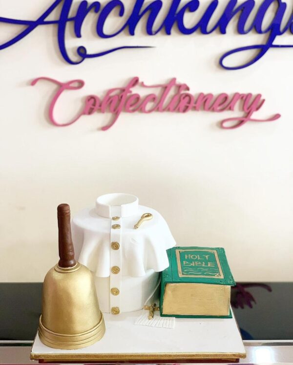 Religious Minister Custom Cake