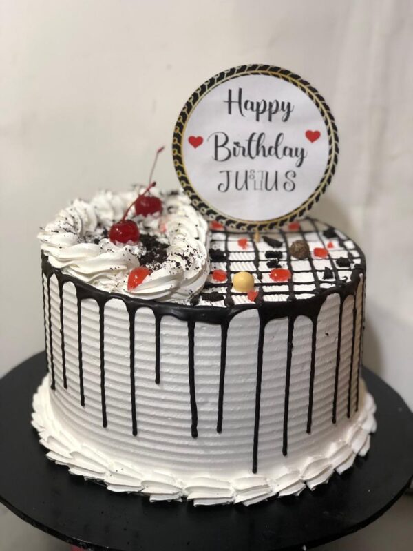 Wavy Chocolate Drips